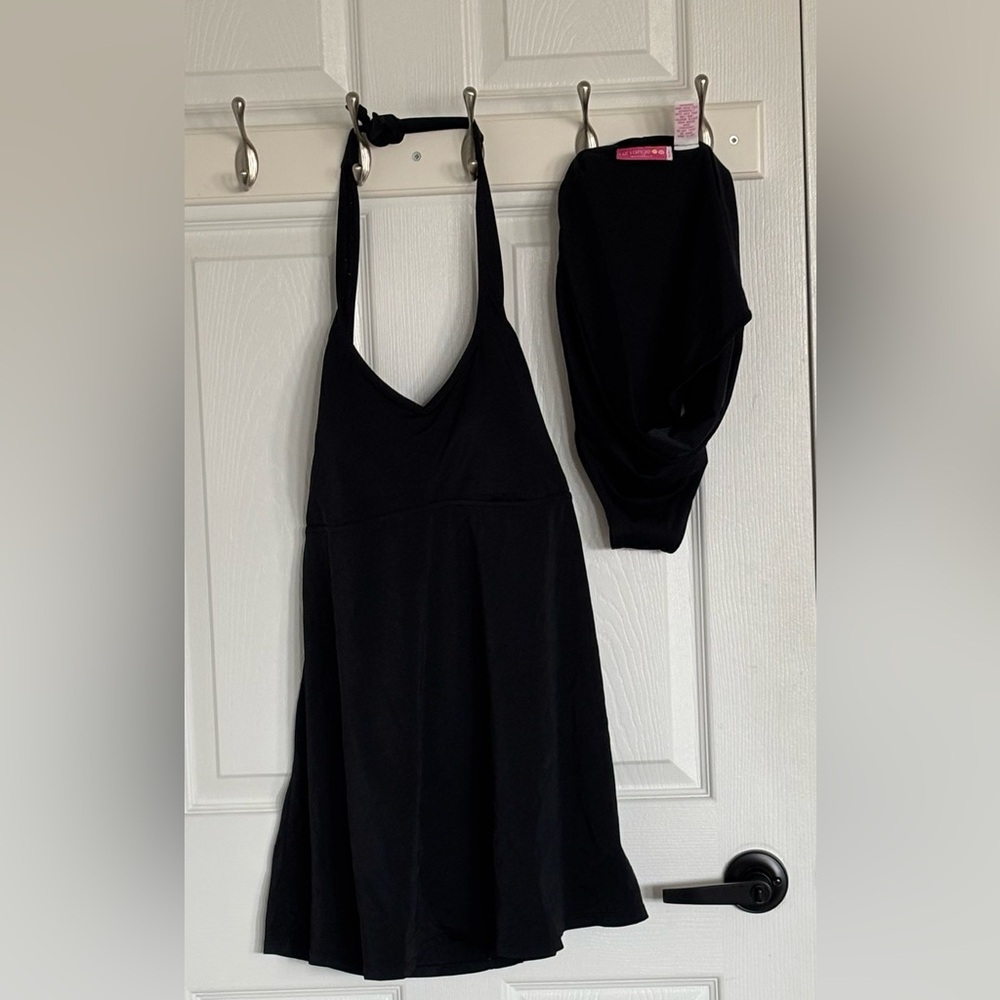 Liz Lange Black Maternity Bathing Suit